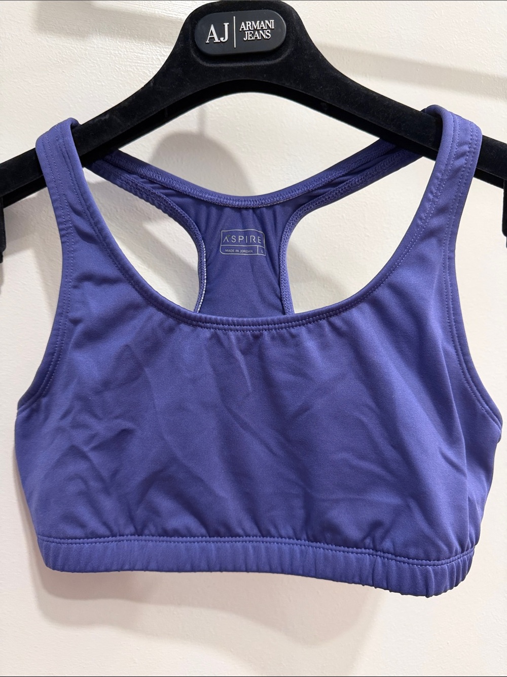 Aspire Lavender Racerback Light-Support Sports Bra